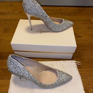 Vince Camuto Silver Heels